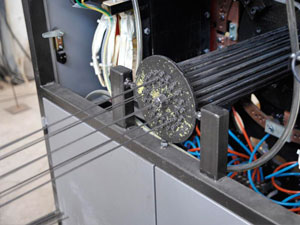 布袋除塵器骨架生產現場